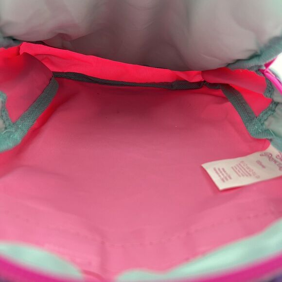 Bio World Disney Princesses Mini Backpack Quilted Squares Purple Pink RARE - Picture 10 of 10